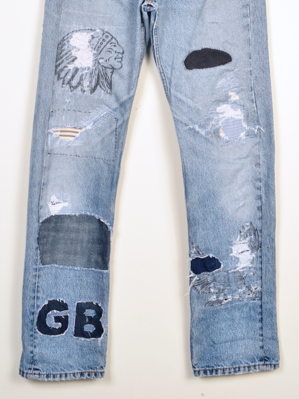 Levis Denim Jeans Reconstructed